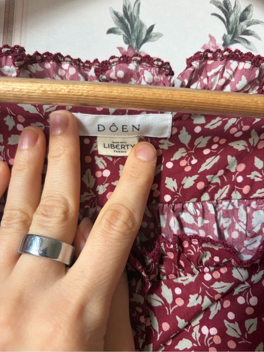 Doen Elinor Nightgown in Liberty Fabric Large - Picture 11 of 12
